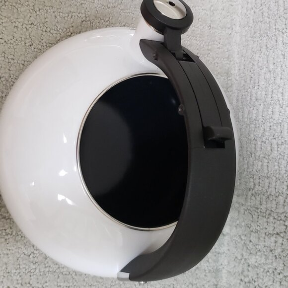 White enamel tea kettle - Picture 5 of 7